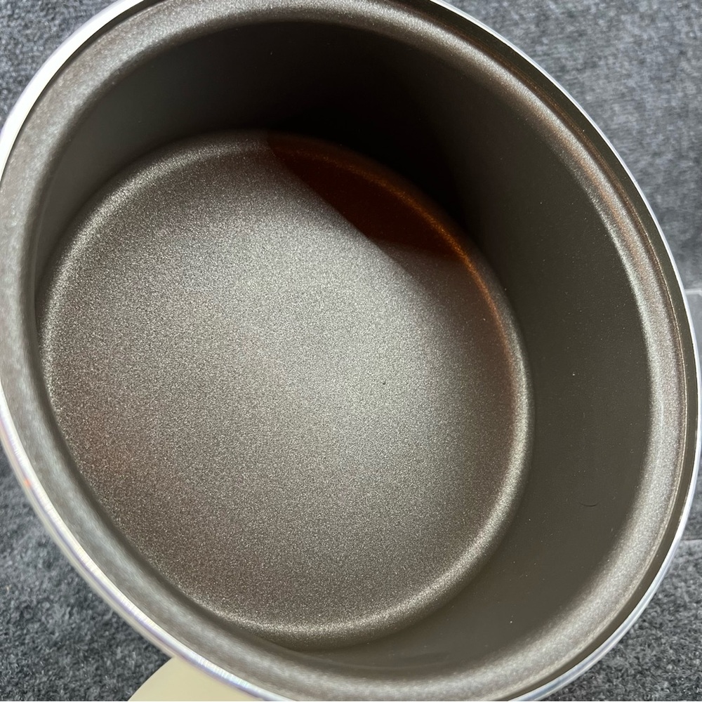 New Masterbilt By MIRRO 2 Quart Covered Saucepan Pan Pot Almond Brown Vintage - Picture 5 of 10